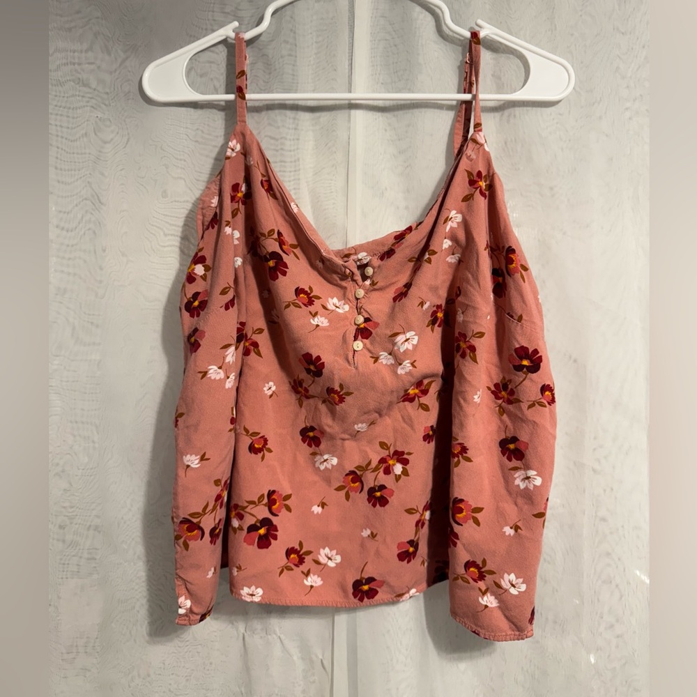 Floral Pink Women's Top